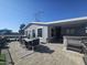 Outdoor patio furniture and hot tub at 650 N Hawes Rd # 2709, Mesa, AZ 85207