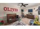 bedroom with crib and play area at 8454 E Keats Ave, Mesa, AZ 85209
