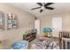 bedroom with toy storage and ball pit at 8454 E Keats Ave, Mesa, AZ 85209