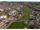 Community and golf course landscape view from above at 10222 E Southwind Ln # 1066, Scottsdale, AZ 85262