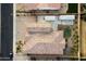 Overhead view of house and backyard at 12528 W Tuckey W Ln, Glendale, AZ 85307