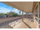 Covered patio with gravel and a view at 15119 W Via Montoya --, Sun City West, AZ 85375