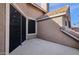 Wide angle view of a balcony with a roof at 1633 E Lakeside Dr # 127, Gilbert, AZ 85234