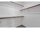 A spacious closet with multiple shelves providing ample storage space at 1633 E Lakeside Dr # 127, Gilbert, AZ 85234