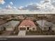 Aerial view of house and surrounding neighborhood at 19587 W Marshall Ave, Litchfield Park, AZ 85340