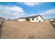 Large backyard with sandy terrain at 22707 W La Mirada Dr, Buckeye, AZ 85326