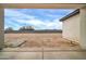 View of backyard from covered patio at 22707 W La Mirada Dr, Buckeye, AZ 85326