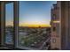 Scenic sunset view from window, cityscape and mountains visible at 2302 N Central Ave # 401, Phoenix, AZ 85004