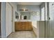 Bathroom with double sinks, bathtub and shower at 2524 W Saint Catherine Ave, Phoenix, AZ 85041