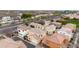 An aerial view shows this neighborhood's well-maintained homes, tile roofs, and proximity to local roadways at 2646 E Megan St, Gilbert, AZ 85295