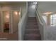 Carpeted staircase leading to the upper level at 2960 E Darrow St, Phoenix, AZ 85042