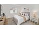 Spacious bedroom with neutral decor and ensuite bathroom access at 2992 N Miller Rd # 210A, Scottsdale, AZ 85251