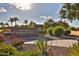 Entry sign for Tartesso Community Park with attractive desert landscaping at 30968 W Monterey Ave, Buckeye, AZ 85396