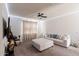 Gathering room featuring a ceiling fan and TV at 31045 W Cheery Lynn Rd, Buckeye, AZ 85396