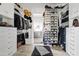 Large walk-in closet with ample shelving and hanging space at 3990 E Alameda Ln, Gilbert, AZ 85298