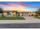 Stunning modern home with a welcoming front yard and attached garage at 3990 E Alameda Ln, Gilbert, AZ 85298