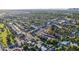 Aerial view of a residential neighborhood with lush green trees and houses at 533 W Oregon Ave, Phoenix, AZ 85013