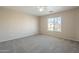 Bedroom with ceiling fan and window at 5427 W St Kateri Dr, Laveen, AZ 85339