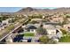 Luxury home with pool, spa, and solar panels; expansive backyard and mountain views at 8793 W Villa Lindo Dr, Peoria, AZ 85383