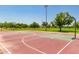 Full-size outdoor basketball court with clear markings at 9030 S Maple Ave, Tempe, AZ 85284