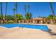 Inviting community pool with ample deck space and covered seating at 9030 S Maple Ave, Tempe, AZ 85284