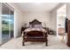 Bright bedroom with sliding door to backyard access at 9364 W Cashman Dr, Peoria, AZ 85383