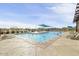 Resort-style pool with ample deck space and shade at 9364 W Cashman Dr, Peoria, AZ 85383