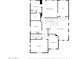 Upper floor plan with primary suite and loft at 9830 E Acacia Dr, Scottsdale, AZ 85260