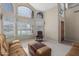 Spacious living room with a high ceiling and large windows at 1116 W Courtney Ln, Tempe, AZ 85284