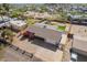 Single-story home featuring a spacious backyard with desert landscaping and a long driveway at 134 N 87Th St, Mesa, AZ 85207