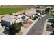 Aerial view showcasing the neighborhood and home's location at 15058 W Fillmore St, Goodyear, AZ 85338