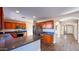 Modern kitchen featuring stainless steel appliances and ample cabinetry at 15058 W Fillmore St, Goodyear, AZ 85338