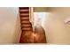 Indoor view of carpeted staircase leading to upper level at 15058 W Fillmore St, Goodyear, AZ 85338
