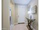 Bright entryway with glass-top console table at 16918 W Palm Ln, Goodyear, AZ 85395