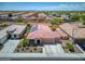 House with solar panels and a view of neighboring houses and desert landscape at 19684 N 260Th Ave, Buckeye, AZ 85396