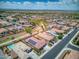 Neighborhood overview featuring various homes, streets, and desert landscape at 19684 N 260Th Ave, Buckeye, AZ 85396