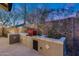 Outdoor kitchen with built-in grill, storage, and ample counter space at 22852 N 103Rd Ave, Peoria, AZ 85383