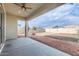 Covered patio overlooking a spacious backyard at 2796 E Inca Ln, San Tan Valley, AZ 85140