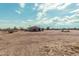 Single story house with covered patio and desert landscape at 3315 N Datura Ct, Maricopa, AZ 85139