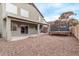Large backyard with covered patio and trampoline at 44230 W Palmen Dr, Maricopa, AZ 85138