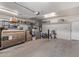 Garage with shelving and ample storage space at 44230 W Palmen Dr, Maricopa, AZ 85138