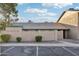 Condo exterior view, showing building and landscaping at 4648 W Continental Dr, Glendale, AZ 85308