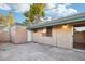 Small private patio adjacent to the condo at 4648 W Continental Dr, Glendale, AZ 85308