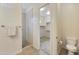 Bathroom with shower, toilet and walk-in closet at 4937 S Pulse Ter, Mesa, AZ 85212