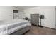 Bedroom with a bed, dresser, and sliding door to patio at 507 S Sand Verbena Way, Mesa, AZ 85208