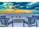 Relaxing fire pit area with comfortable seating and sunset view at 6803 E Main St # 1110, Scottsdale, AZ 85251