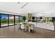 Open dining area with mountain views at 7450 E Continental Mountain Dr # 5, Cave Creek, AZ 85331