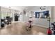 Open dining area with a view into the kitchen at 9331 S 33Rd Gln, Laveen, AZ 85339