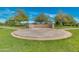 Outdoor community stage with circular concrete seating at 12759 W Eagle Ridge Ln, Peoria, AZ 85383