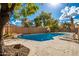 Refreshing pool with spacious patio and landscape at 12759 W Eagle Ridge Ln, Peoria, AZ 85383